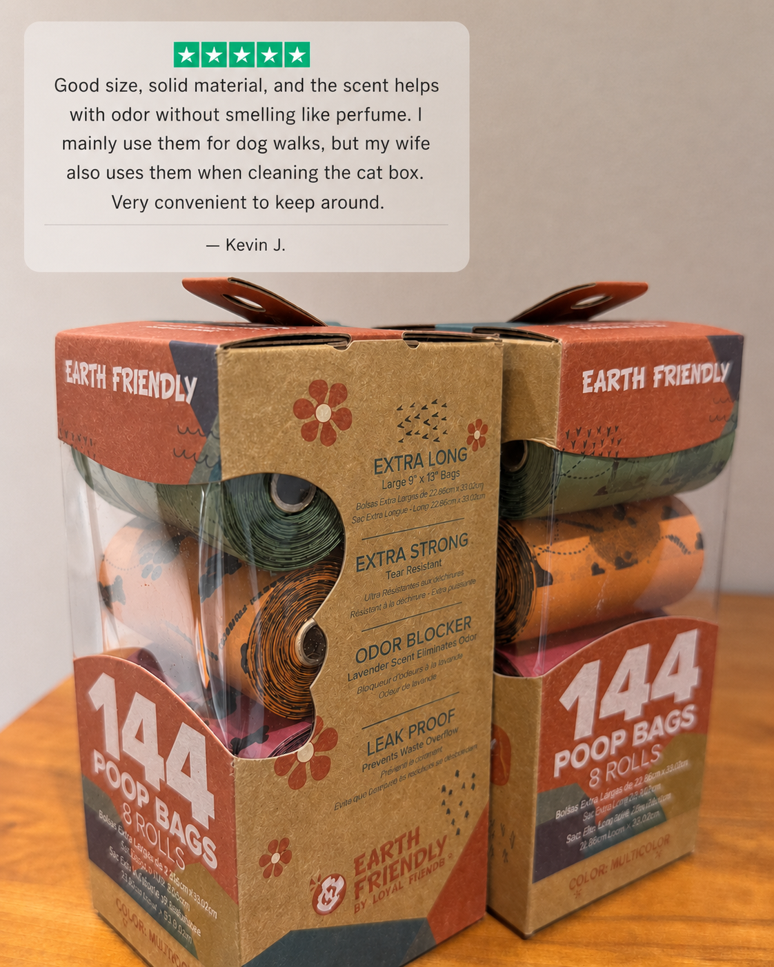 Cozyfurkid Compostable Pet Poop Bags – Leakproof & Tear-Resistant