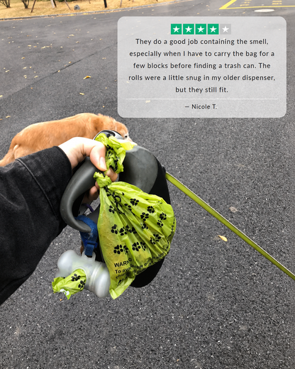Cozyfurkid Compostable Pet Poop Bags – Leakproof & Tear-Resistant